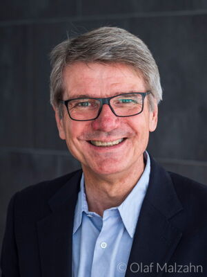 Redner: Max Schön - Unternehmer, langjähriger Präsident des Club of Rome Deutschland